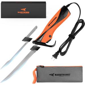 image:imageKastKing Speed Demon 110v Electric Fillet Knife Precision Cut with High Torque Motor ETL Certified Safety Balanced Lightweight Handle 2 Sets of Stainlesssteel Blades7  9 Fillet Knife