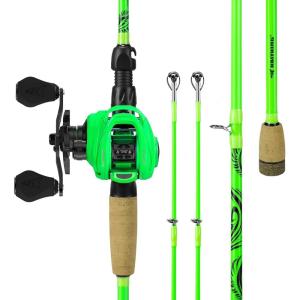 image:imageKastKing Zephyr Dualtip Fishing Rod amp Reel Combo Dual Tips Section for Different Powers IM6 Graphite 2Pc Blanks KastFlex Technology Rubber Cork Handle Integrate Hook Keeper 11 ModelsCast 70 M Mh Dualtip Rod  Left Handed