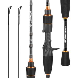 image:imageKastKing Zephyr Finesse Fishing Rods  BFS Baitcasting amp Spinning Rods IM6 Graphite Extra TwinTip 2pc amp 3pc Travel Design UltraLight Lure Casting Stainless Steel Guides with Zirconium Rings63 UL Fast 2pcs Extra Tip