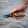 image:imageKastKing AeroVice 75 Fishing Pliers 420 Stainless Steel UniBody Construction Lightweight amp CorrosionResistant MultiFunction Jaws Braid Cutters Sheath Lanyard amp Carabiner75 Split Ring Nose
