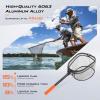 image:imageKastKing Brutus Fishing Net Foldable Extendable Fish Landing Net Lightweight amp Portable Fishing Net with Soft EVA Foam Handle Holds up to 44lbs20KG FishFriendly Mesh for a Safe Release31 Total Lengthnot extendable