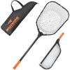image:imageKastKing Brutus Fishing Net Foldable Extendable Fish Landing Net Lightweight amp Portable Fishing Net with Soft EVA Foam Handle Holds up to 44lbs20KG FishFriendly Mesh for a Safe Release45 Total Lengthnot extendable