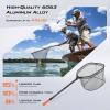 image:imageKastKing Brutus Fishing Net Foldable Extendable Fish Landing Net Lightweight amp Portable Fishing Net with Soft EVA Foam Handle Holds up to 44lbs20KG FishFriendly Mesh for a Safe Release75 Total Lengthextendable
