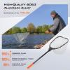 image:imageKastKing Brutus Fishing Net Foldable Extendable Fish Landing Net Lightweight amp Portable Fishing Net with Soft EVA Foam Handle Holds up to 44lbs20KG FishFriendly Mesh for a Safe Release45 Total Lengthnot extendable