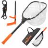 image:imageKastKing Brutus Fishing Net Foldable Extendable Fish Landing Net Lightweight amp Portable Fishing Net with Soft EVA Foam Handle Holds up to 44lbs20KG FishFriendly Mesh for a Safe Release31 Total Lengthnot extendable