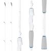 image:imageKastKing Centron Lite Twin Tip Rods IM6 Graphite Blanks Twin Tip Rods Stainless Steel Guides with Ceramic Rings Split or Full Rear EVA Handle Design Drop Shot Hook Keeper70 MH Mod Fast 2 Pcs Extra Tip