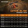 image:imageKastKing Lethal Blaze TwinTip Fishing Rods IM6 Graphite Blanks Casting amp Spinning Rods 2Piece Rod with Extra Tip PTS Power Transition System Ideal for Bass Freshwater amp Inshore Fishing68 M 2pcs  Extra Tip
