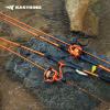 image:imageKastKing Lethal Blaze TwinTip Fishing Rods IM6 Graphite Blanks Casting amp Spinning Rods 2Piece Rod with Extra Tip PTS Power Transition System Ideal for Bass Freshwater amp Inshore Fishing62 ML 2pcs  Extra Tip
