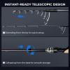 image:imageKastKing Megatron Titanium Telescopic Casting amp Spinning Fishing Rods IM7 Graphite Travel Rod with Titanium Solid Tip Power Transition System for Freshwater and Inshore Fishing70 Mh Fast