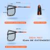 image:imageKastKing Pontus Fishing Net Foldable amp Lightweight Landing Net with Built in Length Scale Strength Aluminum Handle Fishing Gear and Gift for MenHoop Size 18extendable