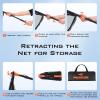 image:imageKastKing Pontus Fishing Net Foldable amp Lightweight Landing Net with Built in Length Scale Strength Aluminum Handle Fishing Gear and Gift for MenHoop Size 18extendable
