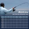 image:imageKastKing ReKon Saltwater Spinning Rod KastFlex IM6 Carbon Graphite Blank Zirconium Ceramic Guides Graphite Locking Reel Seat Oversized Drop Shot Hook Keeper 2Piece PTS Saltwater FishingSpin 76mh  Fast 2pcs