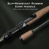 image:imageKastKing Spartacus II Fishing Rods  IM6 Graphite Blanks Casting amp Spinning Rods 2Piece Rods with Extra Tip Section PTS Power Transition System KastFlex Technology Rubber Cork HandleSpin Stryker Green