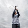image:imageKastKing Spartacus II Fishing Rods  IM6 Graphite Blanks Casting amp Spinning Rods 2Piece Rods with Extra Tip Section PTS Power Transition System KastFlex Technology Rubber Cork HandleCast Stryker Green