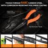 image:imageKastKing SteelStream 8pc Fishing Tool Kit  Fishing Pliers with Lanyard Fillet Knife Floating Fish Lip Gripper Fishing Braid Scissors Tool Retractor Fishing Hook Remover Bungee Cords