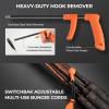 image:imageKastKing SteelStream 8pc Fishing Tool Kit  Fishing Pliers with Lanyard Fillet Knife Floating Fish Lip Gripper Fishing Braid Scissors Tool Retractor Fishing Hook Remover Bungee Cords