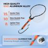 image:imageKastKing Titanet Fishing Net Durable Aluminum Handle NonSlip HiVis Grip Compact Bag amp Lanyard Ideal for Kayak Lake Fly or River Fishing 2 Net OptionsSilicone Net  26 Total Length Fixed Handle