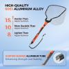 image:imageKastKing Titanet Fishing Net Durable Aluminum Handle NonSlip HiVis Grip Compact Bag amp Lanyard Ideal for Kayak Lake Fly or River Fishing 2 Net OptionsSilicone Net  32 Total Length Fixed Handle