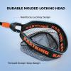 image:imageKastKing Titanet Fishing Net Durable Aluminum Handle NonSlip HiVis Grip Compact Bag amp Lanyard Ideal for Kayak Lake Fly or River Fishing 2 Net OptionsPvc Net  32 Total Length Fixed Handle