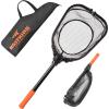 image:imageKastKing Brutus Fishing Net Foldable Extendable Fish Landing Net Lightweight amp Portable Fishing Net with Soft EVA Foam Handle Holds up to 44lbs20KG FishFriendly Mesh for a Safe Release31 Total Lengthnot extendable