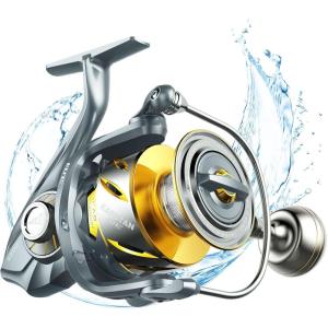 image:imageKastKing Kapstan Elite Saltwater Spinning Fishing Reel Up to 55LBs Max Drag IPX6 Waterproof amp CorrosionResistant Bearing System  Ideal Fishing Gifts for Saltwater FishingBStandardKapstan Elite