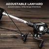 image:imageKastKing MeshGuard Rod Socks Fishing Rod Sleeve Neoprene Fishing Pole Sleeve Fishing Rod Covers Builtin Hanging Loop amp Adjustable Lanyard Fits Casting Spinning amp Fly RodsFlag 4 Pcs