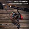 image:imageKastKing MeshGuard Rod Socks Fishing Rod Sleeve Neoprene Fishing Pole Sleeve Fishing Rod Covers Builtin Hanging Loop amp Adjustable Lanyard Fits Casting Spinning amp Fly RodsBlack 1 Pcs