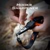 image:imageKastKing Paradox 9Inch Fishing Bait Shears Multifunctional Fishing Scissors With 5CR15 Stainless Steel Blades NonSlip Elastomer Handle Protective Sheath BuiltIn CarabinerB 55 Braid Scissors