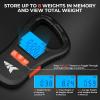 image:imageKastKing ToughTide Fishing Scale USB Charging 65lb Capacity UltraThin Digital Fish Scale LCD Display Ergonomic Handle Fish Scales Digital Weight Fishing Accessories for MenA Black