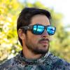image:imageKastKing Comal FitOver Polarized Sports Sunglasses With PuriVex Protective Lens Coating Fishing Driving UV400 Men WomenB Matte Black Frame  Blue Ocean Mirror