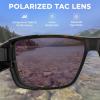 image:imageKastKing Comal FitOver Polarized Sports Sunglasses With PuriVex Protective Lens Coating Fishing Driving UV400 Men WomenC Gloss Demi Frame  Chartruesse Mirror