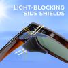 image:imageKastKing Comal FitOver Polarized Sports Sunglasses With PuriVex Protective Lens Coating Fishing Driving UV400 Men WomenC Gloss Demi Frame  Chartruesse Mirror