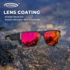 image:imageKastKing Comal FitOver Polarized Sports Sunglasses With PuriVex Protective Lens Coating Fishing Driving UV400 Men WomenE Matte Black Frame  Scarlet Mirror