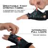 image:imageKastKing Gill Raker Gloves UPF 50 FrostWeave Yarn Cooling Fabric NonSlip Grip QuickDry Short Cuff Comfort Reflective Logo Fishing Hiking OutdoorsA Prym1 Camo Blackout