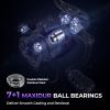 image:imageKastKing Kestrel SE Spinning Fishing Reel 5oz Ultralight SFS Spinning Reel High Strength Sycron Construction 71 MaxiDur Double Shielded BB Aerodynamic Reel Rotor 132 Lbs Max Drag
