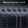 image:imageKastKing Spartacus II Plus Spinning Reel  IPX5 Waterproof FreshwaterSaltwater Fishing Reel 22LB Drag 521 Gear Ratio 71 Stainless Steel Bearings Instant AntiReverse Anodized Aluminum Spool4000