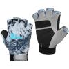 image:imageKastKing Gill Raker Gloves UPF 50 FrostWeave Yarn Cooling Fabric NonSlip Grip QuickDry Short Cuff Comfort Reflective Logo Fishing Hiking OutdoorsB Prym1 Camo Silver Mist