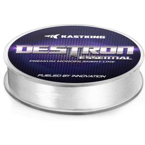 image:imageKastKing Destron Essential Monofilament Fishing Line Advanced Polymer Coating for High Abrasion Resistance Super Smooth High Strength Low Memory Mono Line Fresh and Saltwater FishingGhost Clear