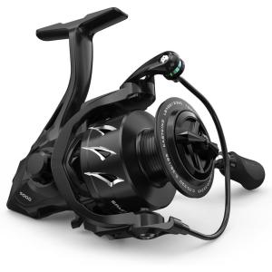image:imageKastKing Spartacus II Plus Spinning Reel  IPX5 Waterproof FreshwaterSaltwater Fishing Reel 22LB Drag 521 Gear Ratio 71 Stainless Steel Bearings Instant AntiReverse Anodized Aluminum Spool5000