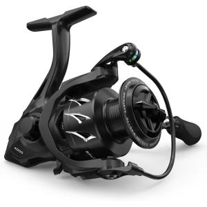 image:imageKastKing Spartacus II Plus Spinning Reel  IPX5 Waterproof FreshwaterSaltwater Fishing Reel 22LB Drag 521 Gear Ratio 71 Stainless Steel Bearings Instant AntiReverse Anodized Aluminum Spool4000