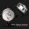 image:imageKastKing Brutus Spincast Fishing ReelEasy to Use Push Button Casting DesignHigh Speed 401 Gear Ratio5 MaxiDur Ball Bearings Reversible Handle for LeftRight Retrieve Includes Monofilament LineModel 30