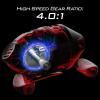 image:imageKastKing Brutus Spincast Fishing ReelEasy to Use Push Button Casting DesignHigh Speed 401 Gear Ratio5 MaxiDur Ball Bearings Reversible Handle for LeftRight Retrieve Includes Monofilament LineModel 30