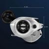 image:imageKastKing Kapstan Elite 300 Baitcasting Fishing Reel Low Profile Large Capacity Casting Reel Graphite Frame 35 lbs Drag 541 Ratio 61 Double ShieldedSS BB Centrifugal Braking Aluminum HandleLeft Handed541