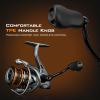 image:imageKastKing Kestrel Carbon Spinning and Ice Fishing Reel 1000 SFS Carbon Body lightweight and weighs 46 Oz Full carbon fiber frame 101 stainlesssteel double shielded Ball Bearings 621 Gear Ratio