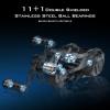 image:imageKastKing Kestrel Elite Baitcasting Reel Magnesium Frame BFS Finesse Fishing Reel Lightest on Market at only 44 Ounces Easily Cast Lures Down to 116 oz 111 Double Shielded BB 841 Gear Ratio