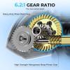 image:imageKastKing MegaJaws Elite Spinning Fishing Reel  621521 Gear Ratio Fishing Reel 395Lbs Max Drag Ultra Lightweight amp Powerful 101 Stainless BB for SaltwaterFreshwater Aerodynamic Reel RotorAPelagic BlueMegaJawsNyliPlex