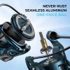 image:imageKastKing MegaJaws Elite Spinning Fishing Reel  621521 Gear Ratio Fishing Reel 395Lbs Max Drag Ultra Lightweight amp Powerful 101 Stainless BB for SaltwaterFreshwater Aerodynamic Reel RotorAPelagic BlueMegaJawsNyliPlex