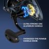 image:imageKastKing ReKon Saltwater Spinning Fishing Reel  Up to 55LBs Max Drag Big Game Fishing Reel  Innovative NyliTech Body Water Resistant  MaxiDur 511 CorrosionResistance Bearing SystemNavy Blue