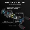 image:imageKastKing Royale Legend II Baitcasting Reels New Compact Design Baitcaster Fishing Reel 1764LB Carbon Fiber Drag CrossFire 8 Magnet Braking System Available in 541 and 721541left
