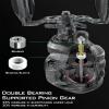 image:imageKastKing Royale Legend II Baitcasting Reels New Compact Design Baitcaster Fishing Reel 1764LB Carbon Fiber Drag CrossFire 8 Magnet Braking System Available in 541 and 721721left